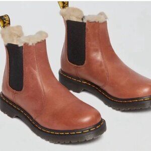 Dr. Martens Leonore faux fur lined boots